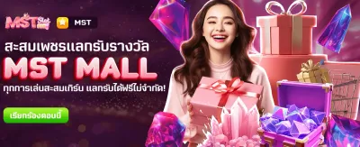 โปรแกรมใหม่ MST MALL แลกรางวัลฟรี